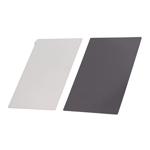 High-Quality Spring Steel Sheet - Brushed 2-Sided Magnetic Plate for Easy Removal | Perfect for SLA & DLP 3D Printing Build Plates & CNC Workholding