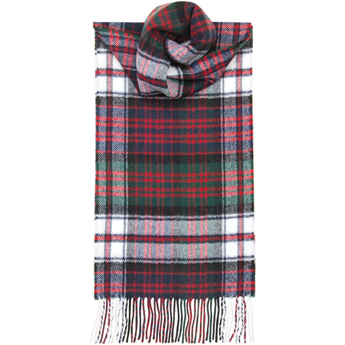 Modern Tartan Plaid Scarf for Women - MacDonald Dress Style - Soft Warm Winter Fashion Accessory for Office, Travel, and Casual Outfits