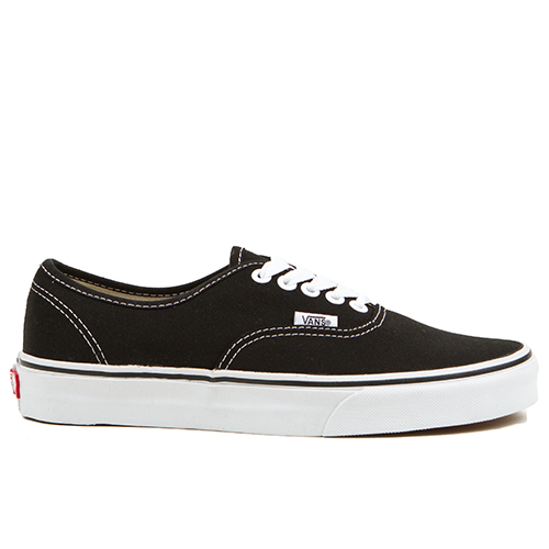Vans Authentic Classic Black Skate Shoes for Men - Casual Sneakers for Skating, Streetwear & Everyday Wear