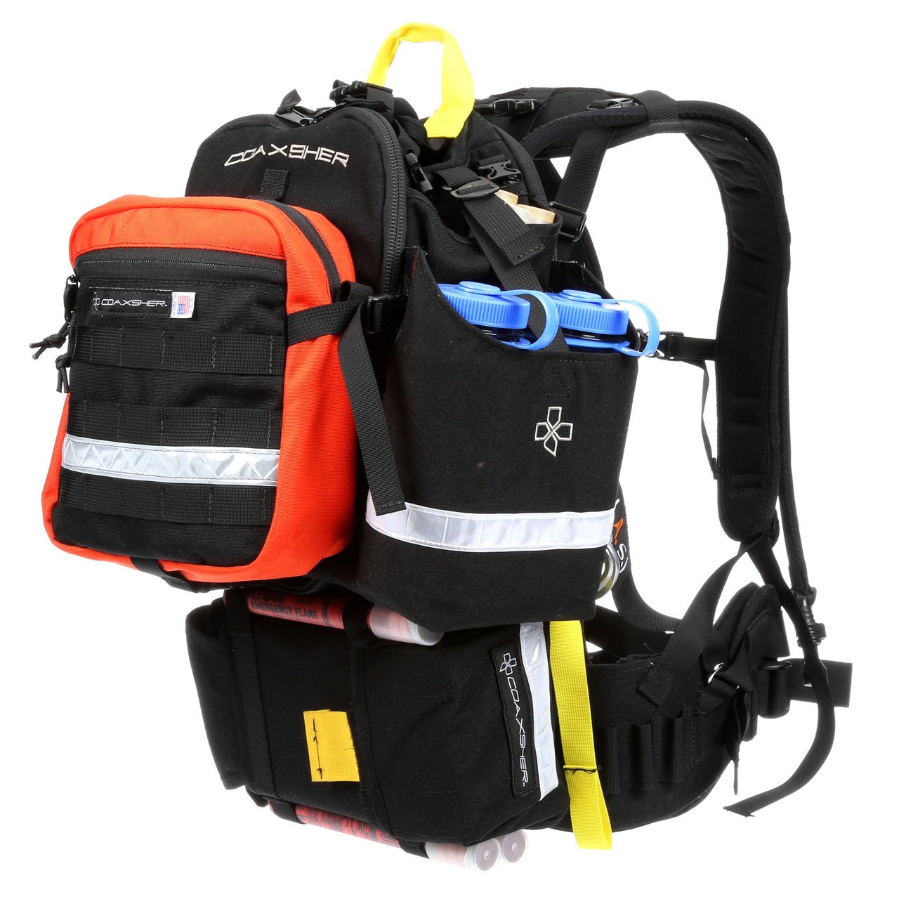 FS-1 Ranger Wildland Firefighter Backpack - Durable Orange Fire Rescue Gear for Wildfire Protection | Ideal for Firefighters, Emergency Responders & Outdoor Survival
