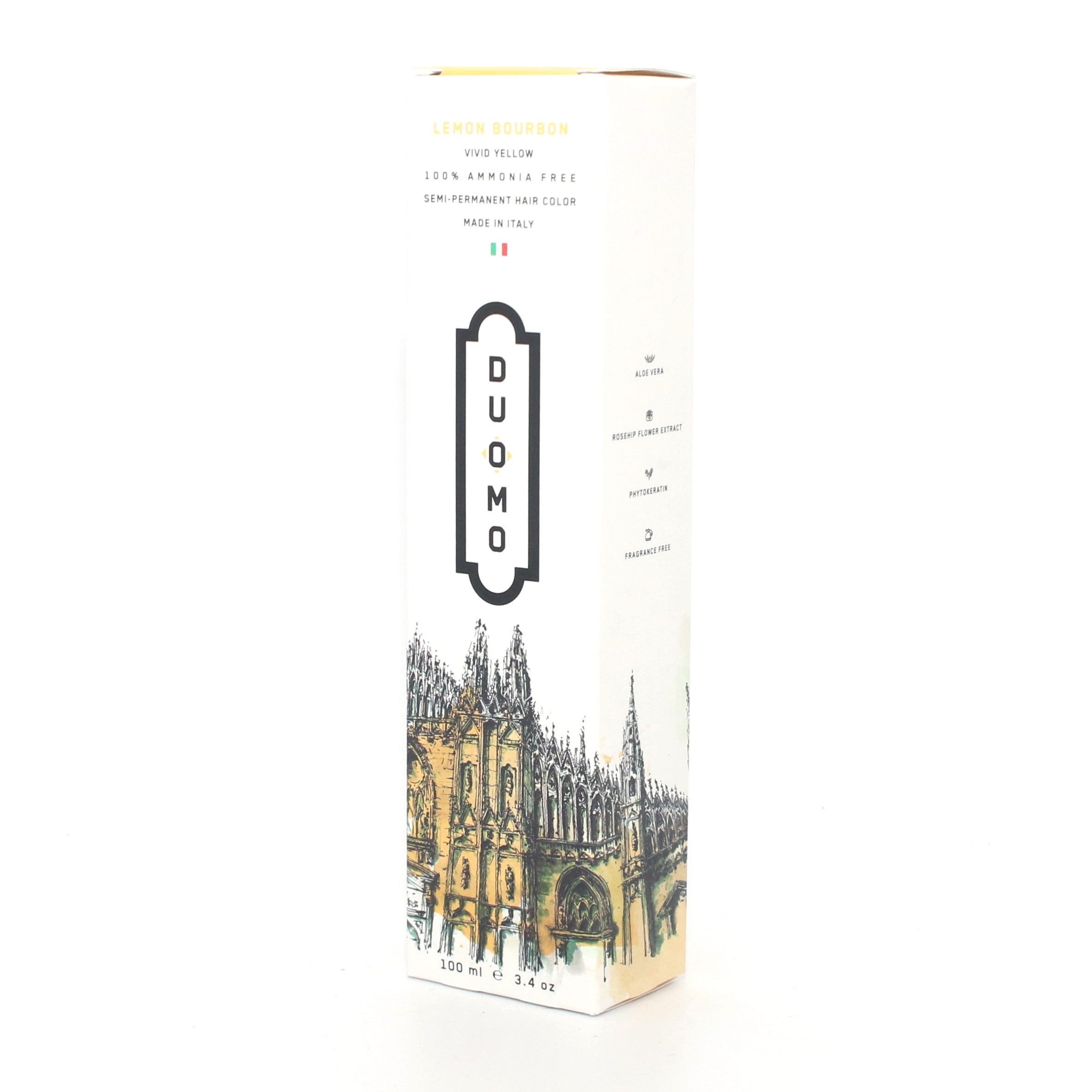 Duomo Ammonia-Free Semi-Permanent Hair Dye - 3.4 oz for Vibrant, Gentle Color - Perfect for At-Home Hair Coloring & Touch-Ups