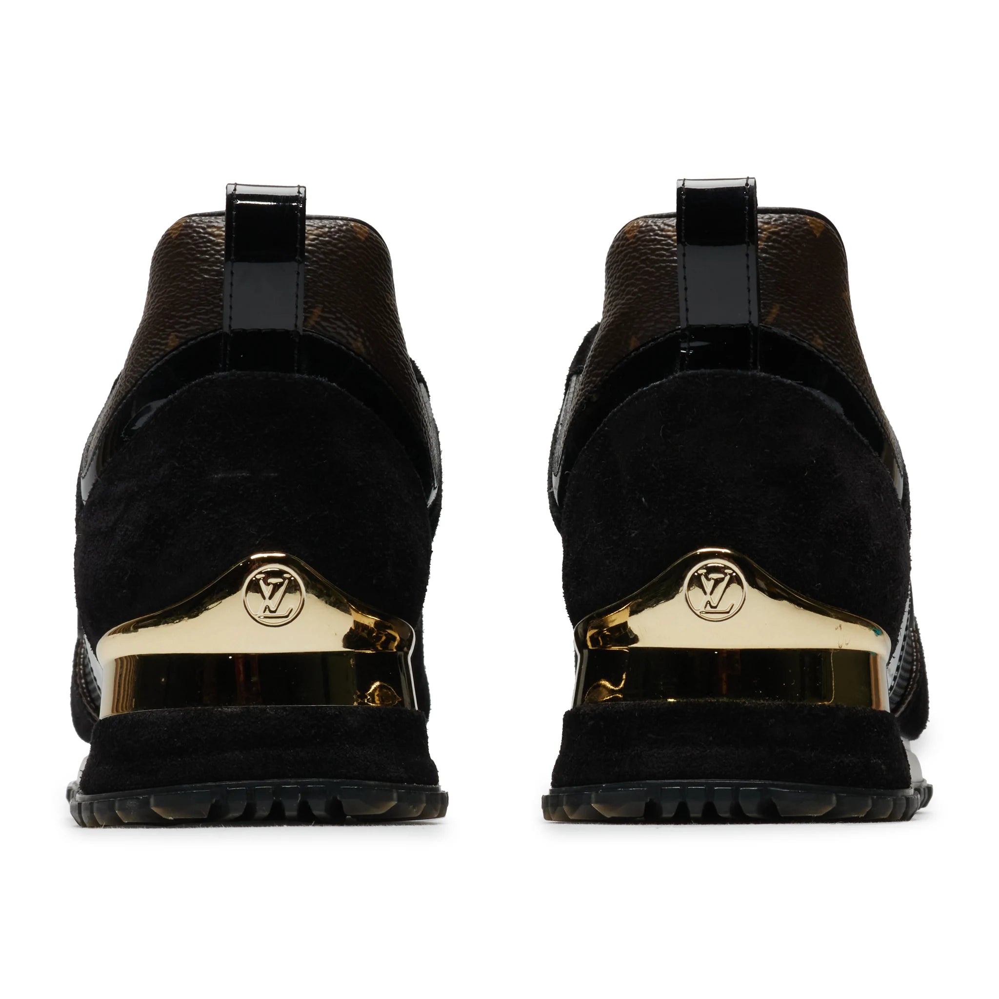 Authentic Pre-Owned Louis Vuitton LV Run Away Black Sneakers - Luxury Designer Shoes for Men, Streetwear Fashion & Casual Wear