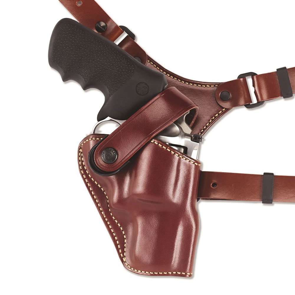 Galco Great Alaskan Chest Holster - Comfortable Leather Shoulder Holster for Hunting & Outdoor Activities | Perfect for Hiking, Camping & Wilderness Adventures