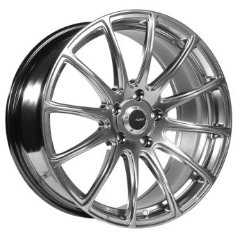 Advanti Svelto Titanium 18x9 +35 5x114.3mm 73.1mm Lightweight Alloy Wheels - Perfect for Sports Cars, Tuner Vehicles & Performance Upgrades