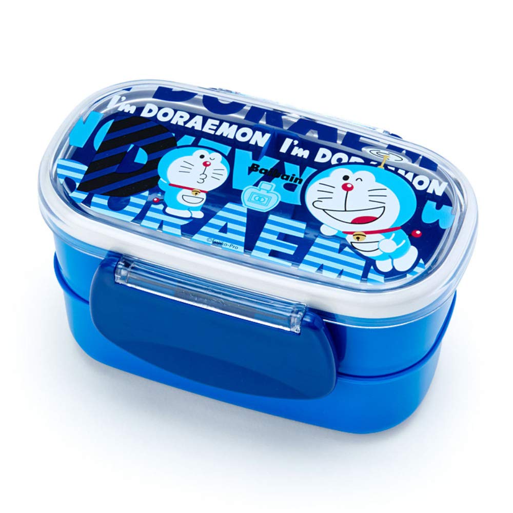 Doraemon 2-Tier Bento Box - Cute Anime Lunch Container for Kids & Adults - Perfect for School, Work & Picnics