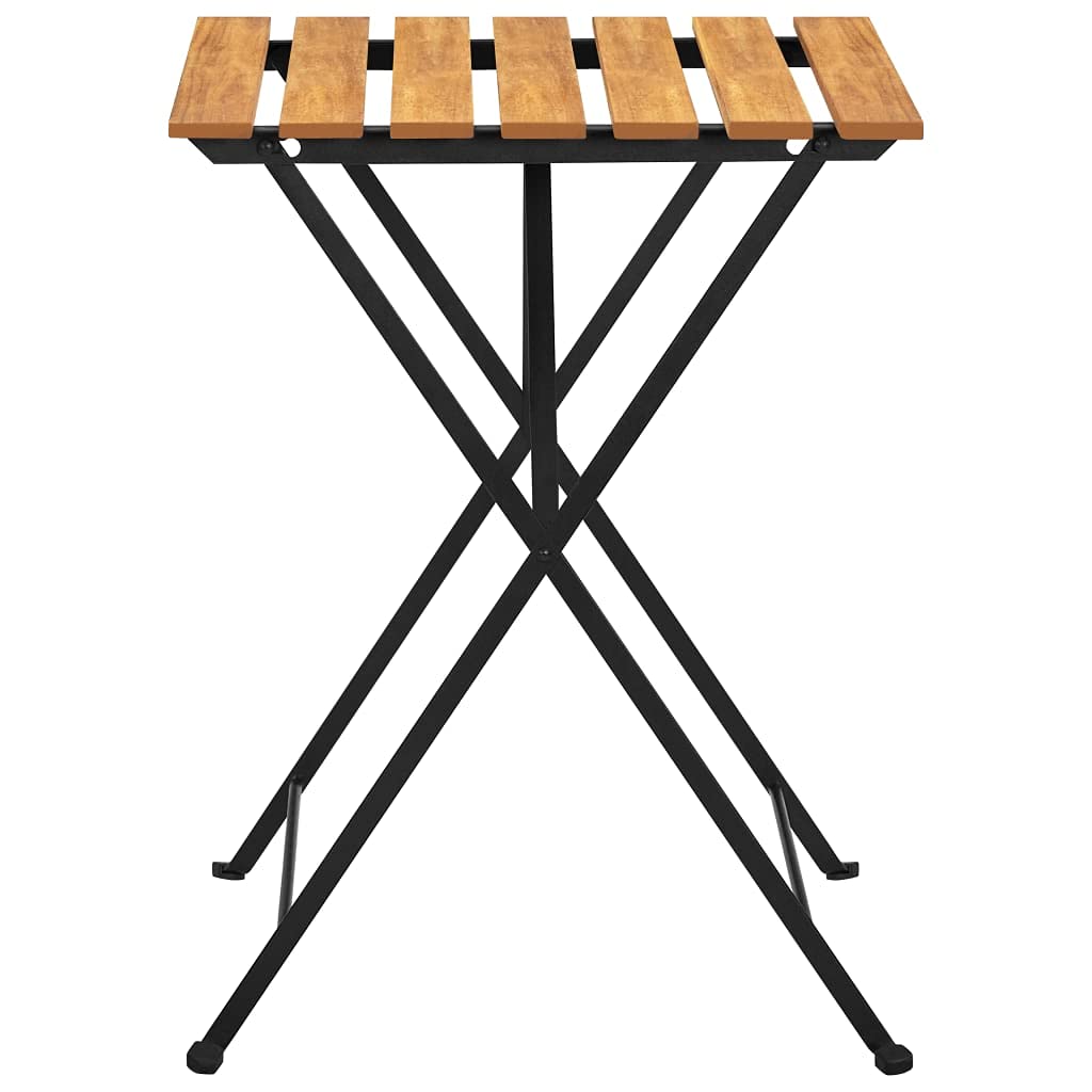 Portable Square Folding Side Table - 21.7