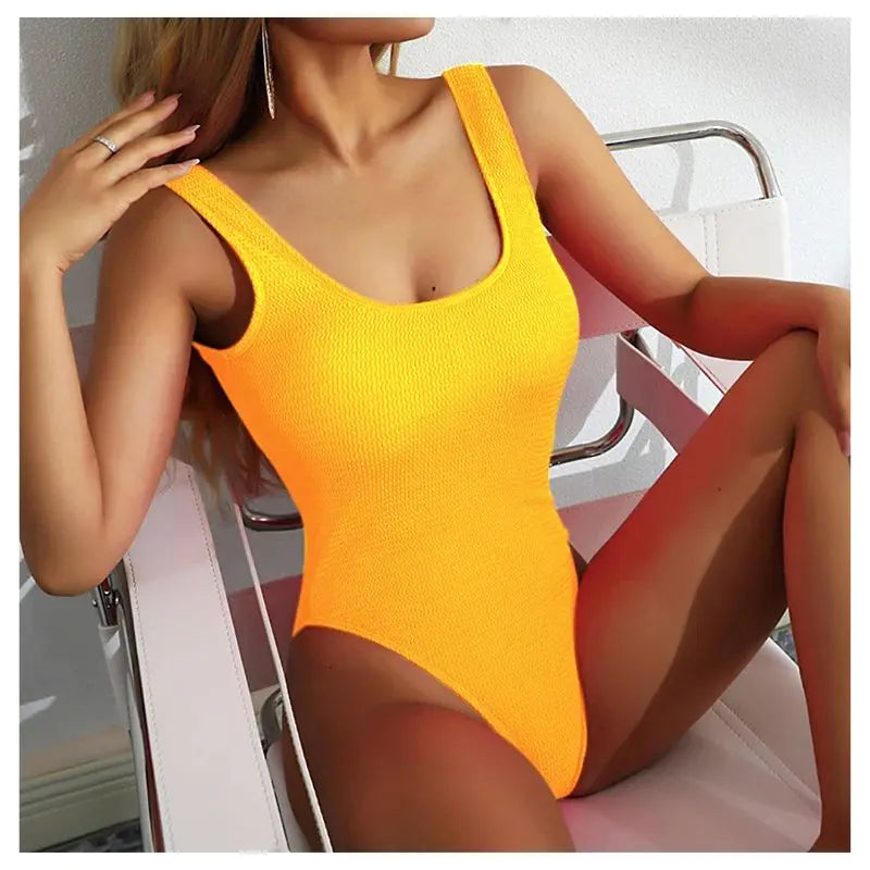 Women's One Piece Swimsuit - Sexy Monokini Bathing Suit by Swimcore | Perfect for Beach Vacations, Pool Parties & Summer Getaways