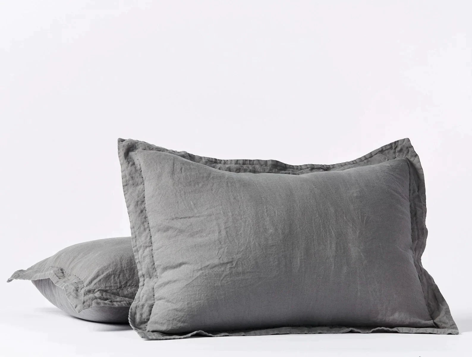 Organic Relaxed Linen Duvet Cover Set - Breathable & Hypoallergenic Bedding for All Seasons | Perfect for Master Bedroom, Guest Room & Vacation Homes