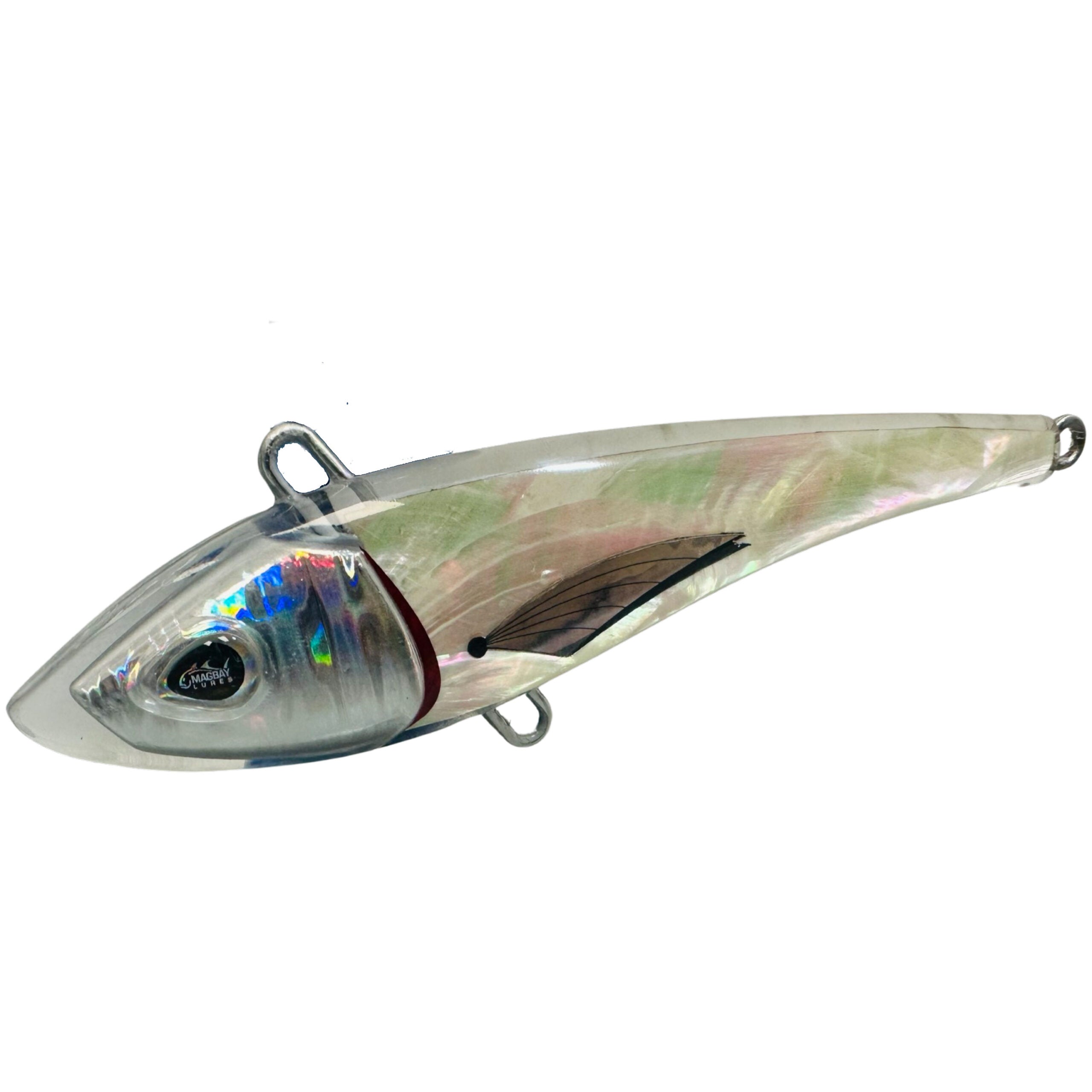 MagBay Resin Minnow Abalone UV 5 Fishing Lures - Saltwater & Freshwater Casting Baits for Bass, Trout, and Walleye | Ideal for Kayak Fishing, Shore Fishing, and Boat Angling