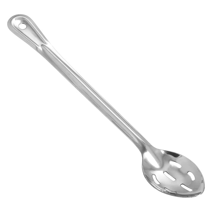 Winco BSST 15H 15-Inch Slotted Basting Spoon - Professional Grade Stainless Steel Kitchen Utensil for Cooking, Basting, Frying & Serving - Perfect for Restaurants, Catering & Home Chefs