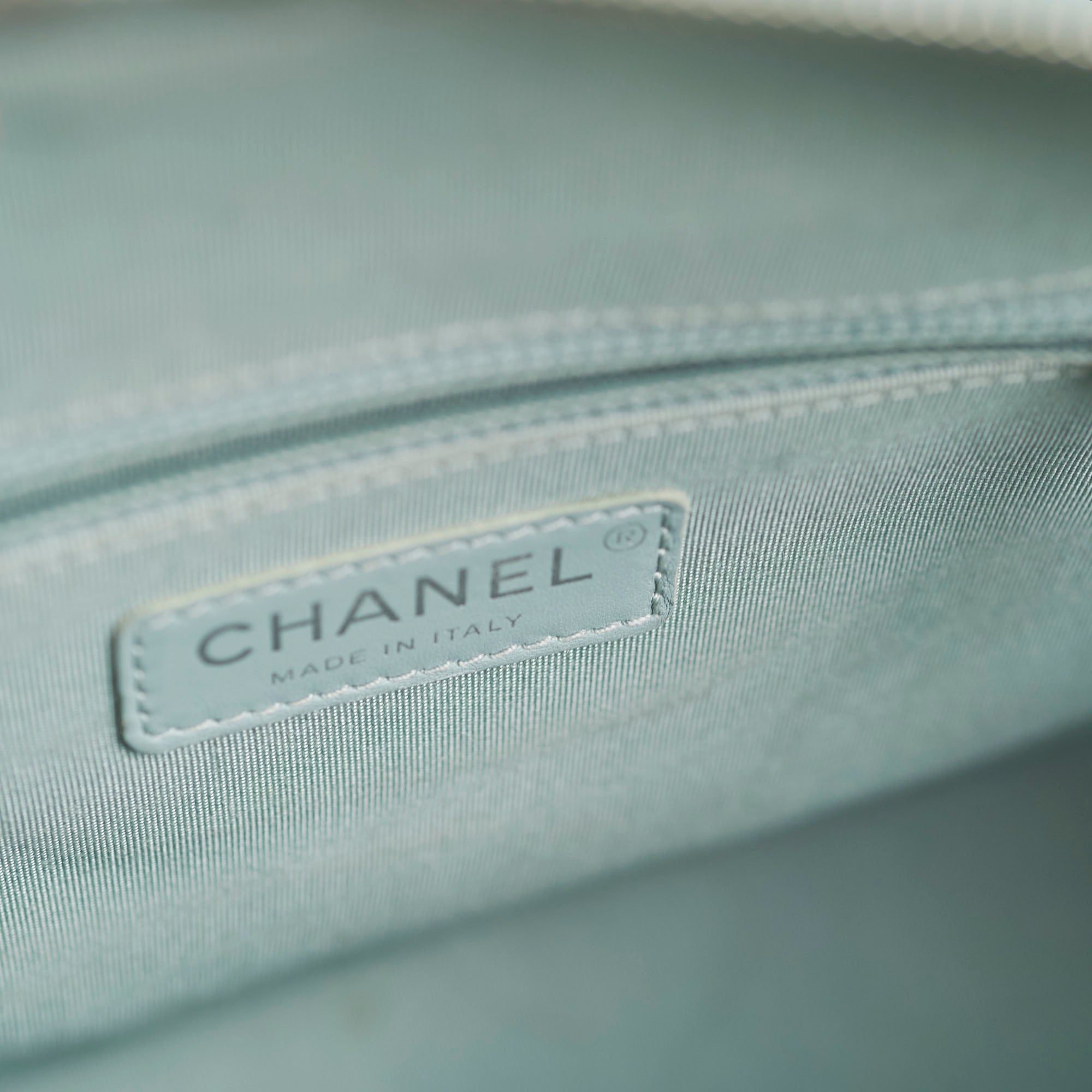 Chanel Medium Gabrielle Green Tweed/PVC Handbag Series 25 - Luxury Designer Shoulder Bag for Women, Perfect for Parties, Work & Everyday Use