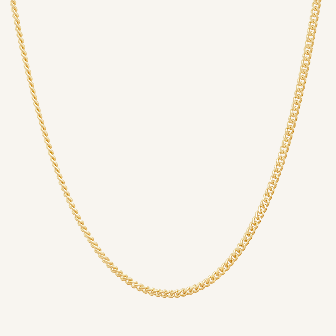 Stylish 50cm Curb Chain Necklace for Women & Men - Perfect for Layering, Gifts & Everyday Wear