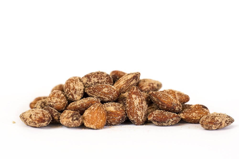 Mesquite Smoked Almonds 16oz - Steam Pasteurized, Smoky & Savory Roasted Nut Snacks - Sohnrey Family Farm - Perfect for Parties, Hiking & Healthy Snacking