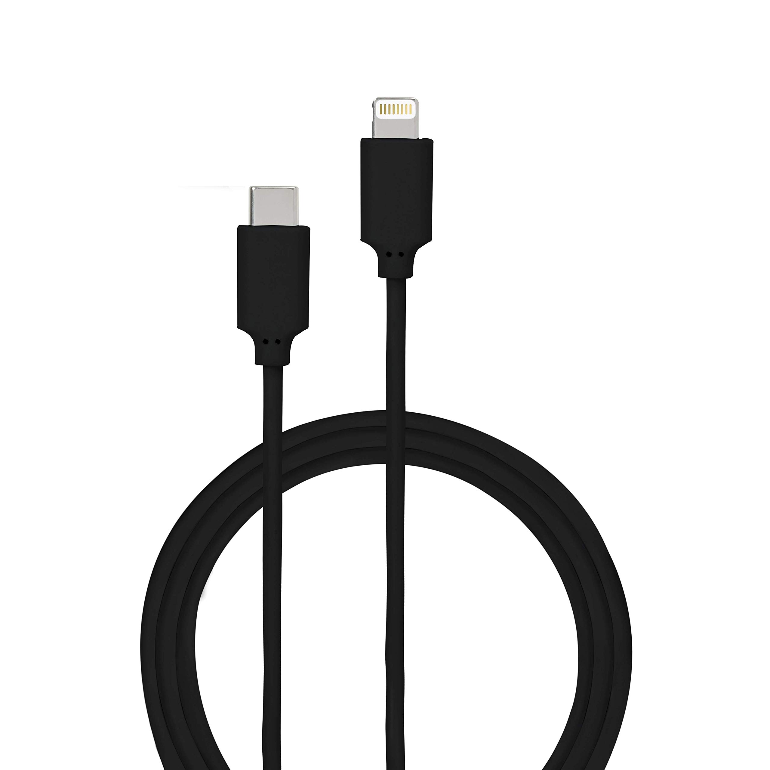 MFI Certified 2m USB C to Lightning Cable Fast Charging 3A Durable Nylon Braided for iPhone 14/13/12/11/X/8 - Perfect for Home, Office & Travel Charging