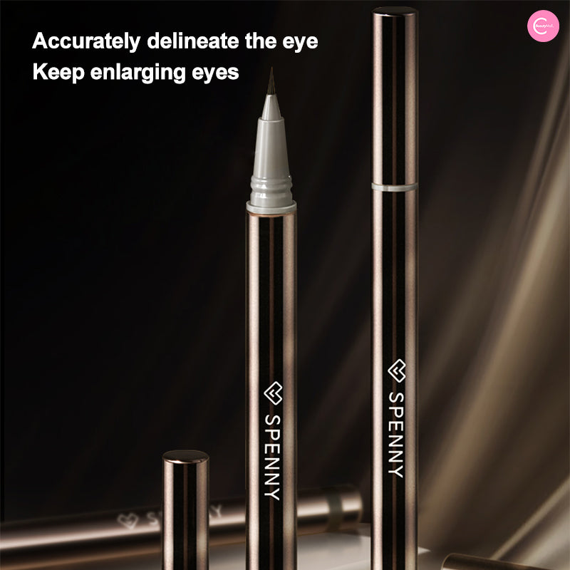 Spenny Precision Liquid Eyeliner Pen - Waterproof, Smudge-Proof, Long Lasting Makeup for Winged Eyeliner & Cat Eye Looks - Perfect for Daily Use, Parties & Special Occasions
