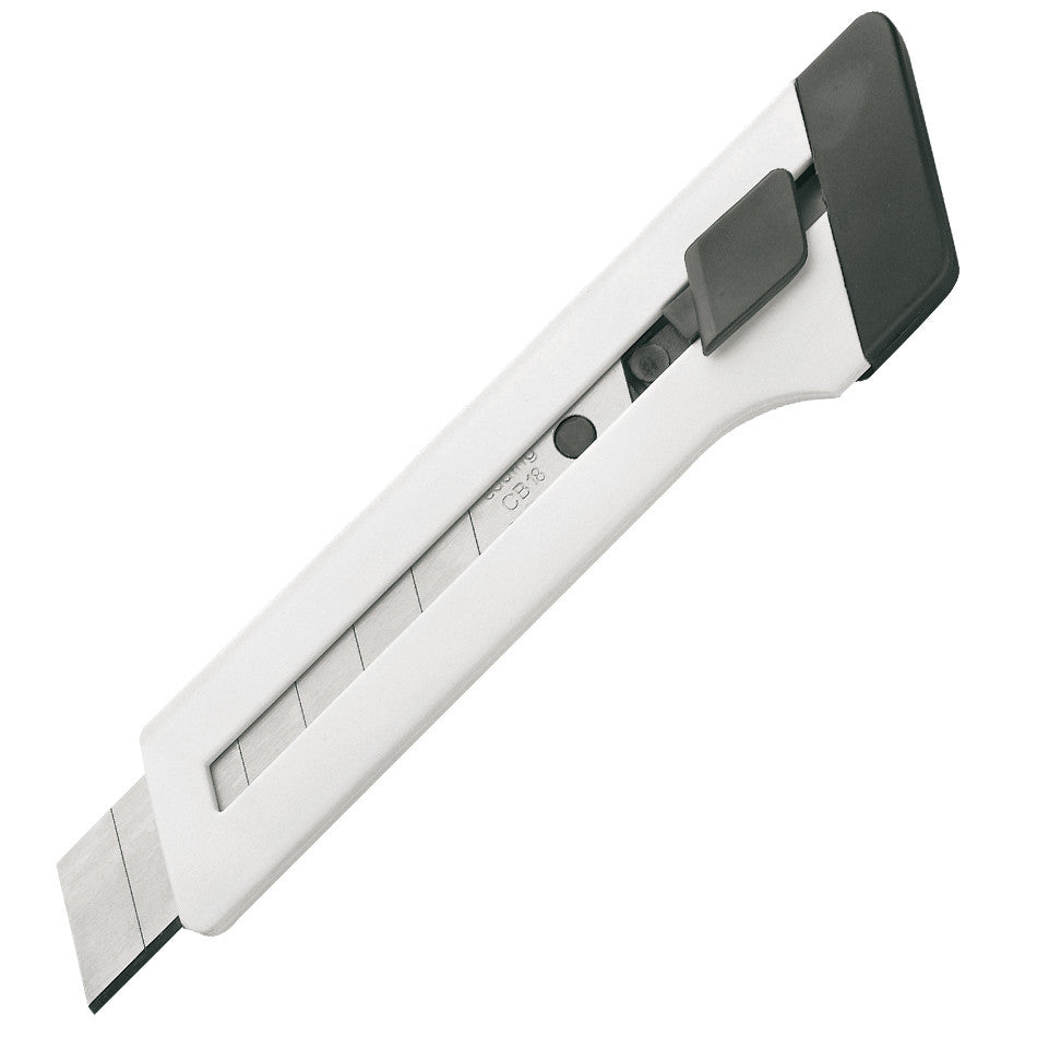 edding M18 Professional Precision Cutter - Heavy Duty Utility Knife for Crafting, DIY Projects & Packaging - Sharp Blade for Cutting Paper, Cardboard & More