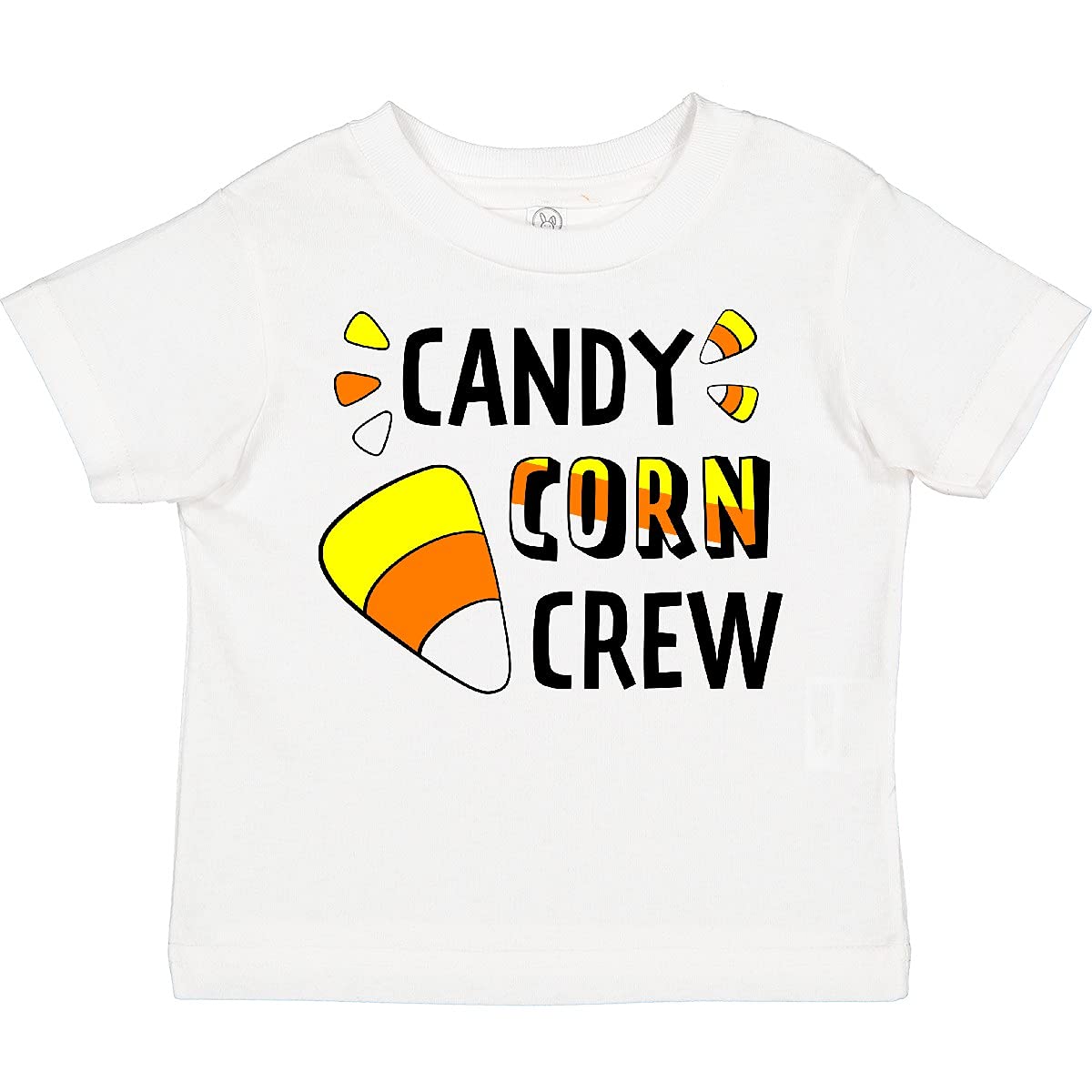 Inktastic Halloween Candy Corn Crew Toddler T-Shirt - Cute Halloween Costume for Kids, Boys & Girls - Perfect for Trick or Treating, Halloween Parties & Family Photos