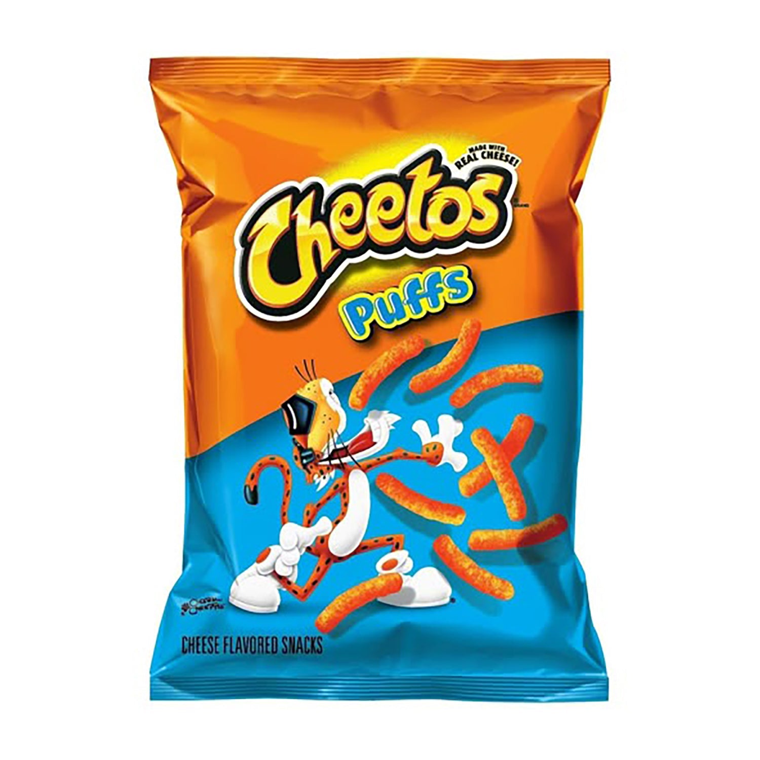 Frito Lay Cheetos Crunchy Cheese Flavored Snacks - Jumbo Puffs 64 Count Bulk Pack (Case) | Perfect for Parties, Movie Nights & Office Snacks