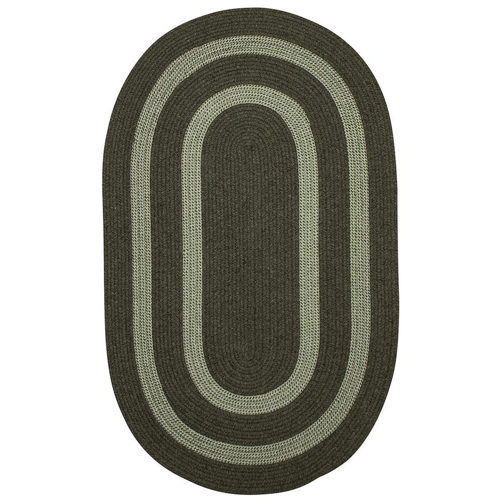 Premium Graywood Runner Rug 2' x 8' - Soft Moss Green Indoor/Outdoor Carpet - Perfect for Hallways, Entryways, and Kitchen Floors