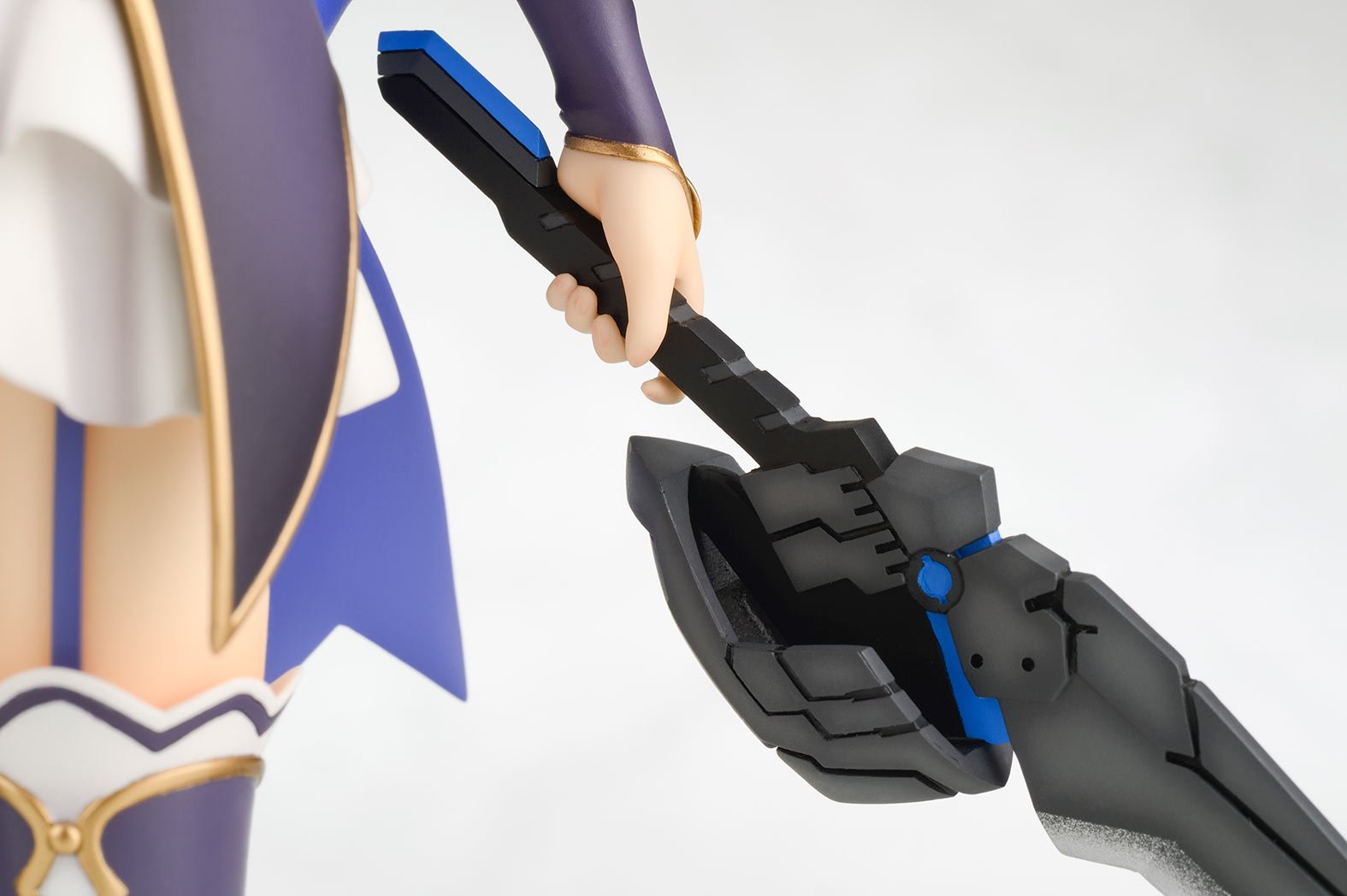 Hyperdimension Neptunia Noir Broccoli PVC Anime Figure 1/8 Scale - Perfect for Anime Collectors & Gaming Room Decor