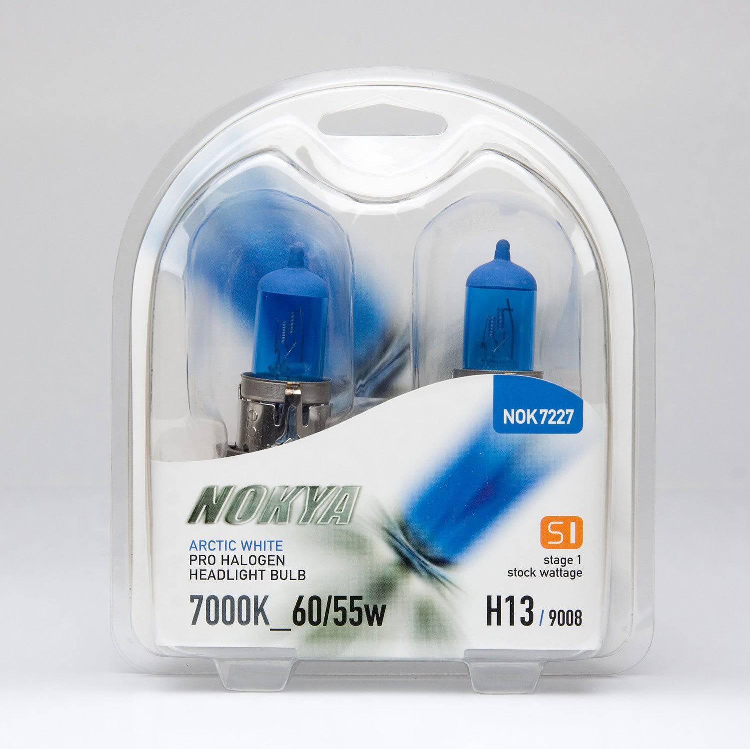 Nokya Arctic White H13/9008 LED Bulbs 7000K 60/55W - Super Bright Xenon Headlight Upgrade for Cars, Trucks & SUVs - Perfect for Night Driving & Foggy Conditions