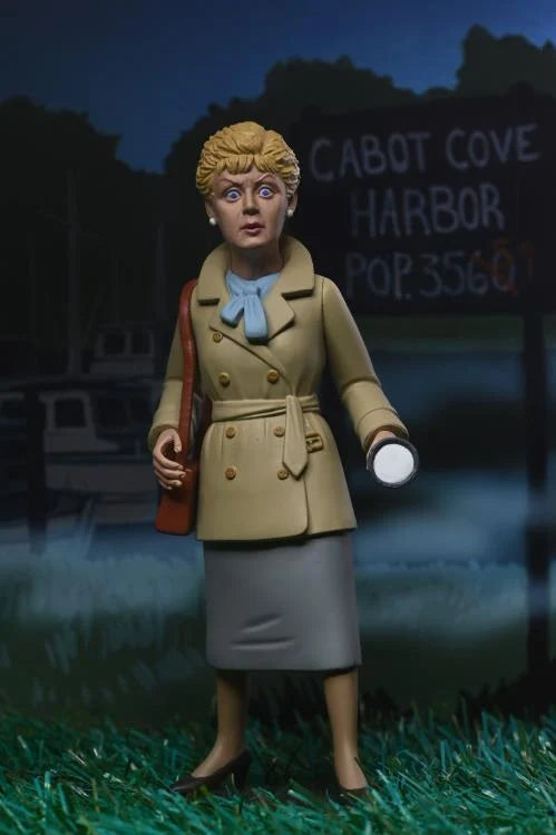Murder, She Wrote Toony Classics Jessica Fletcher Collectible Figure - Perfect for TV Show Fans, Mystery Lovers & 80s Nostalgia Collectors - Great for Display, Gifts & Pop Culture Decor