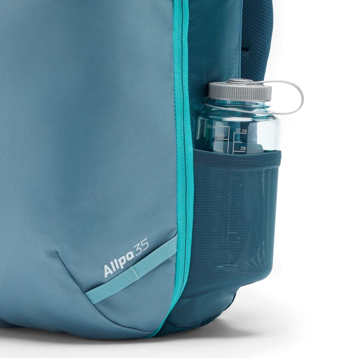 Cotopaxi Allpa 35L Travel Backpack - Lightweight Carry-On Backpack for Travel & Hiking | Water-Resistant & Durable | Blue Spruce/Abyss Color | Perfect for Weekend Trips & Outdoor Adventures