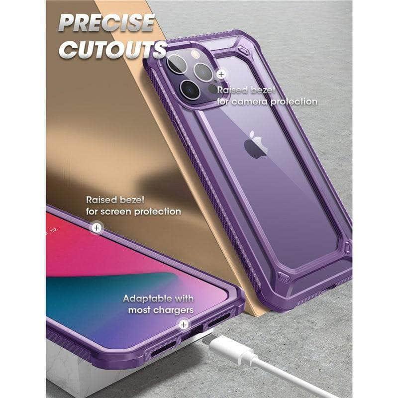 iPhone 12 Pro Max Case - SUPCASE UB EXO Pro Hybrid Clear Protective Bumper Cover with Shockproof Design for Everyday Use & Outdoor Activities