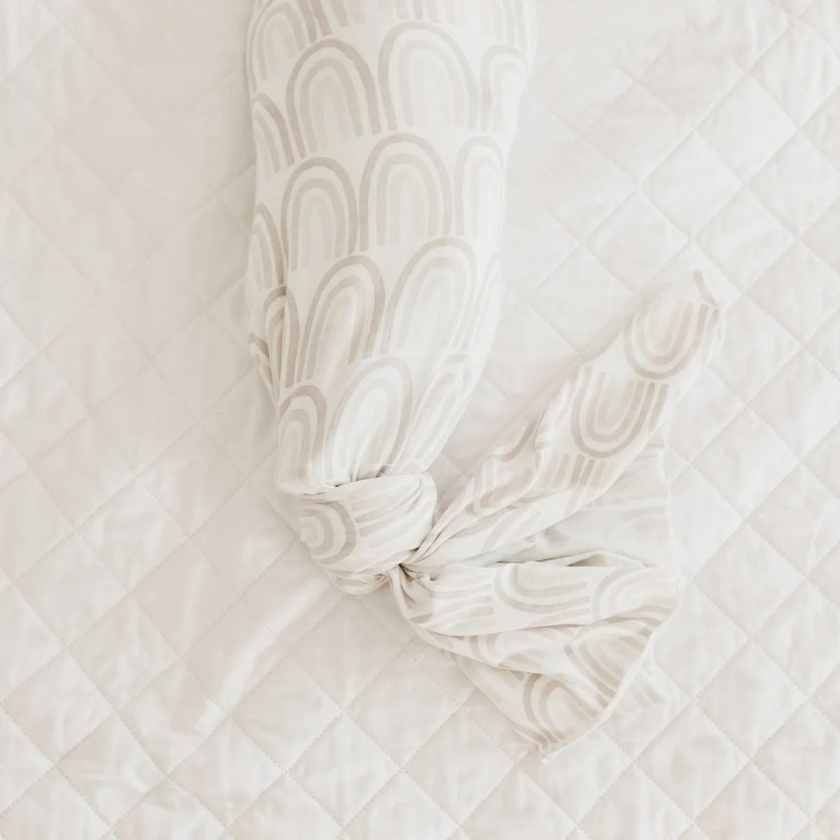 Copper Pearl Knit Swaddle Blanket - Soft & Breathable Baby Wrap for Newborns - Perfect for Swaddling, Nursing & Stroller Use