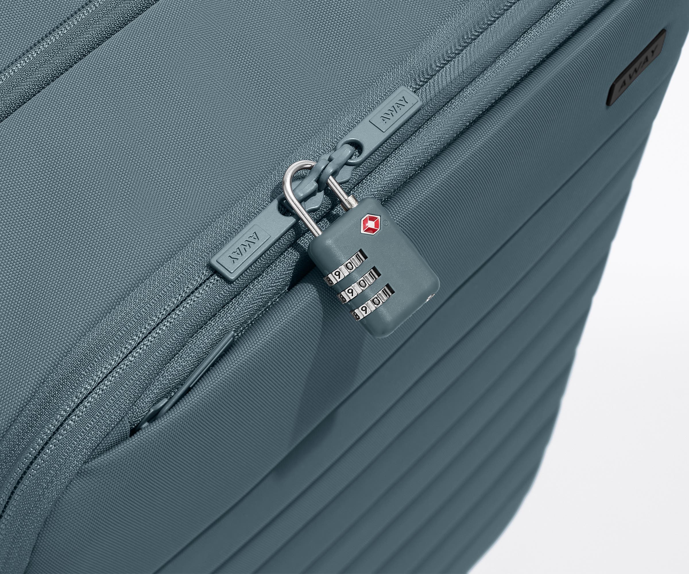 Premium Softside Medium Luggage in Coast Blue - Lightweight & Durable Suitcase for Travel, Business Trips & Weekend Getaways