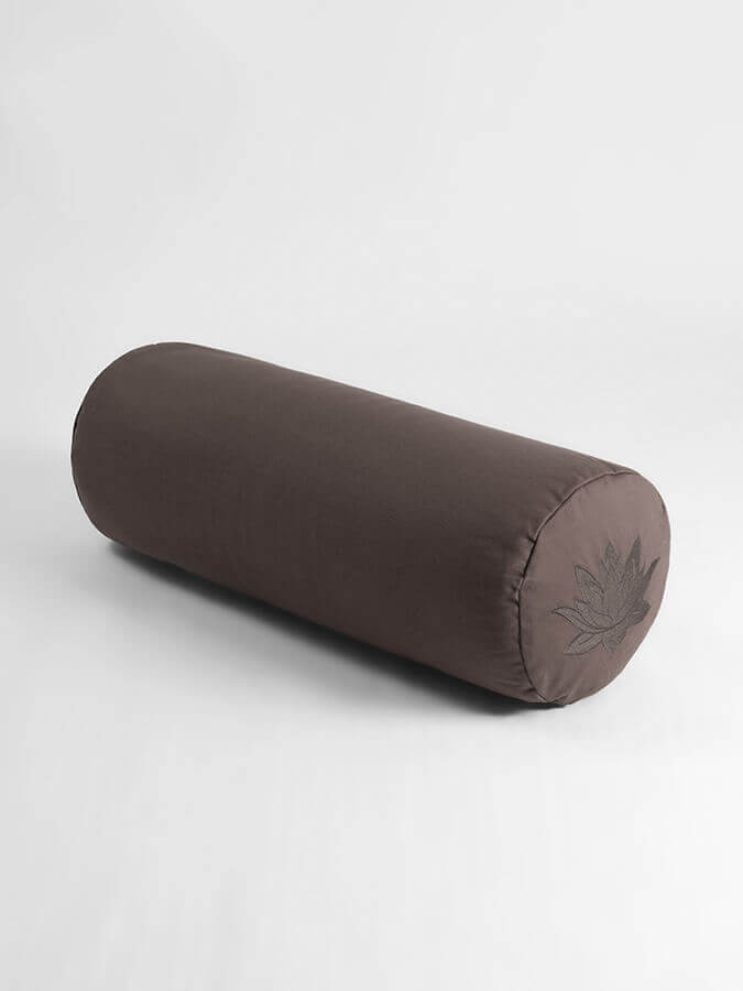 Organic Cotton Buckwheat Meditation Bolster Cushion for Yoga & Zen Relaxation - Perfect for Yoga Studios, Home Meditation & Stress Relief