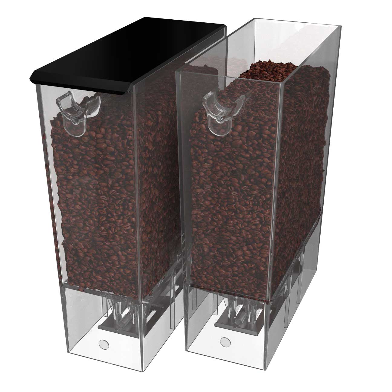 Fetco GRS 1202 Dual Hopper Commercial Coffee Grinder - 5 lb Capacity for Cafes, Restaurants & Coffee Shops