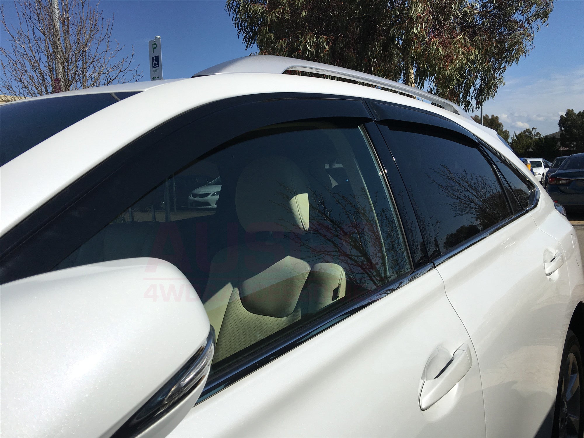 Premium Weather Shields for Lexus RX Series (RX270/RX350/RX450H) 2009-2015 - Rain Guards & Window Deflectors for All-Weather Protection & Enhanced Style - Perfect for Daily Commutes & Road Trips