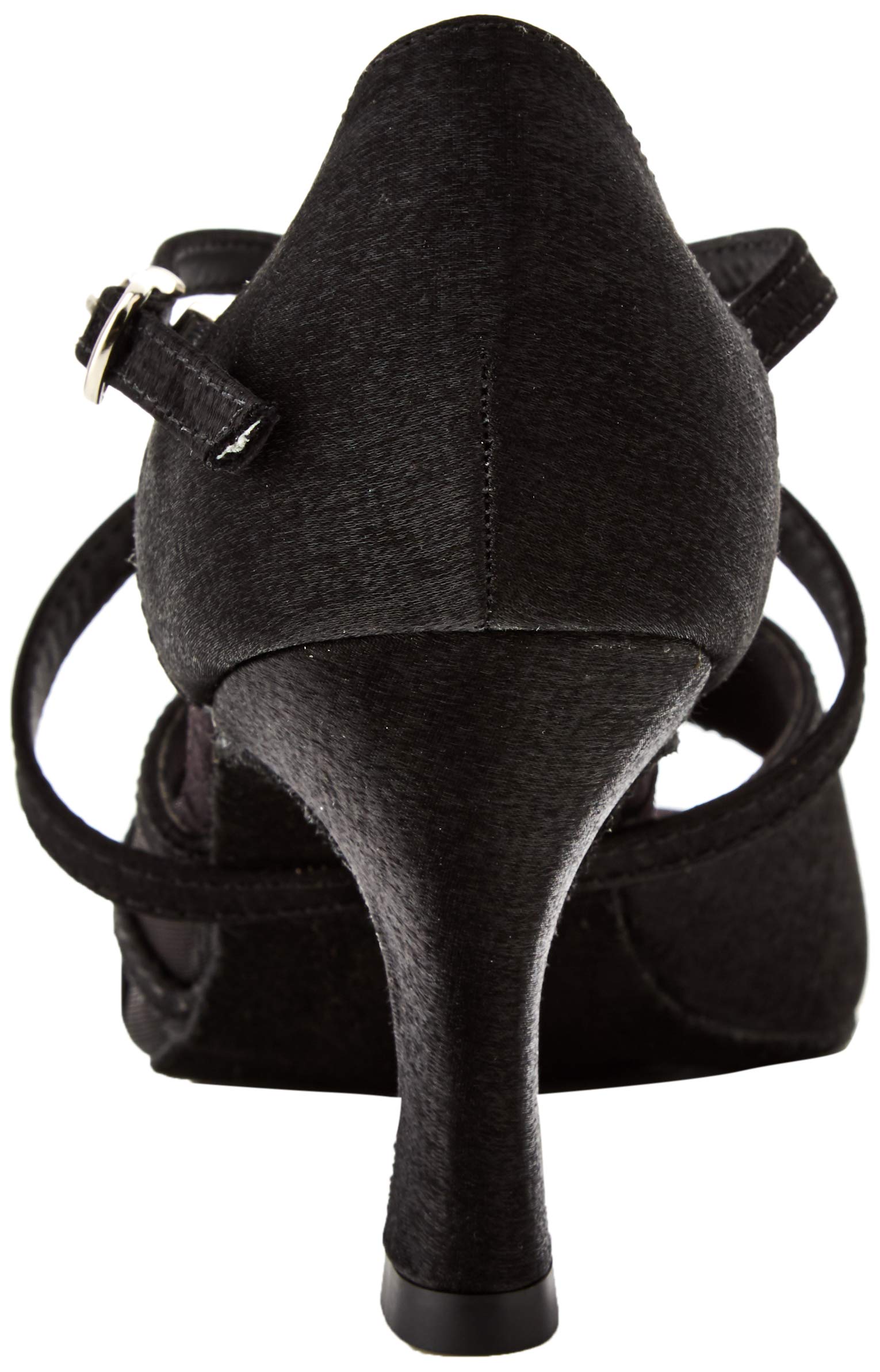 Best Women's Ballroom & Latin Dance Shoes - Black Leather (UK 5.5) for Professional Dancing & Social Events