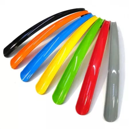 42cm Plastic Shoe Horn - Long Handle for Easy Slip-On - Perfect for Men, Women & Seniors - Great for Travel, Home & Office Use