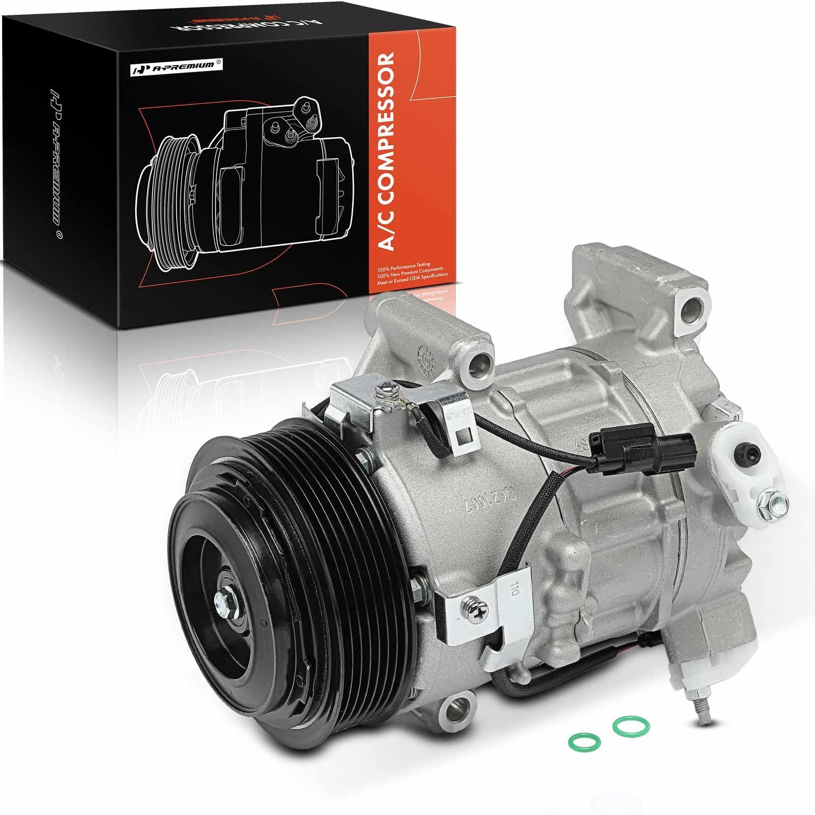 Premium AC Compressor with Clutch for 2018-2022 Honda Accord 1.5L - High Performance Auto Air Conditioning Part - Perfect for Summer Road Trips & Daily Commuting
