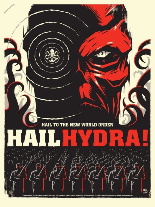 Hydra Eric Tan Poster - Vintage Aesthetic Wall Art for Home & Office Decor - Perfect for Living Room, Bedroom, or Gift Giving