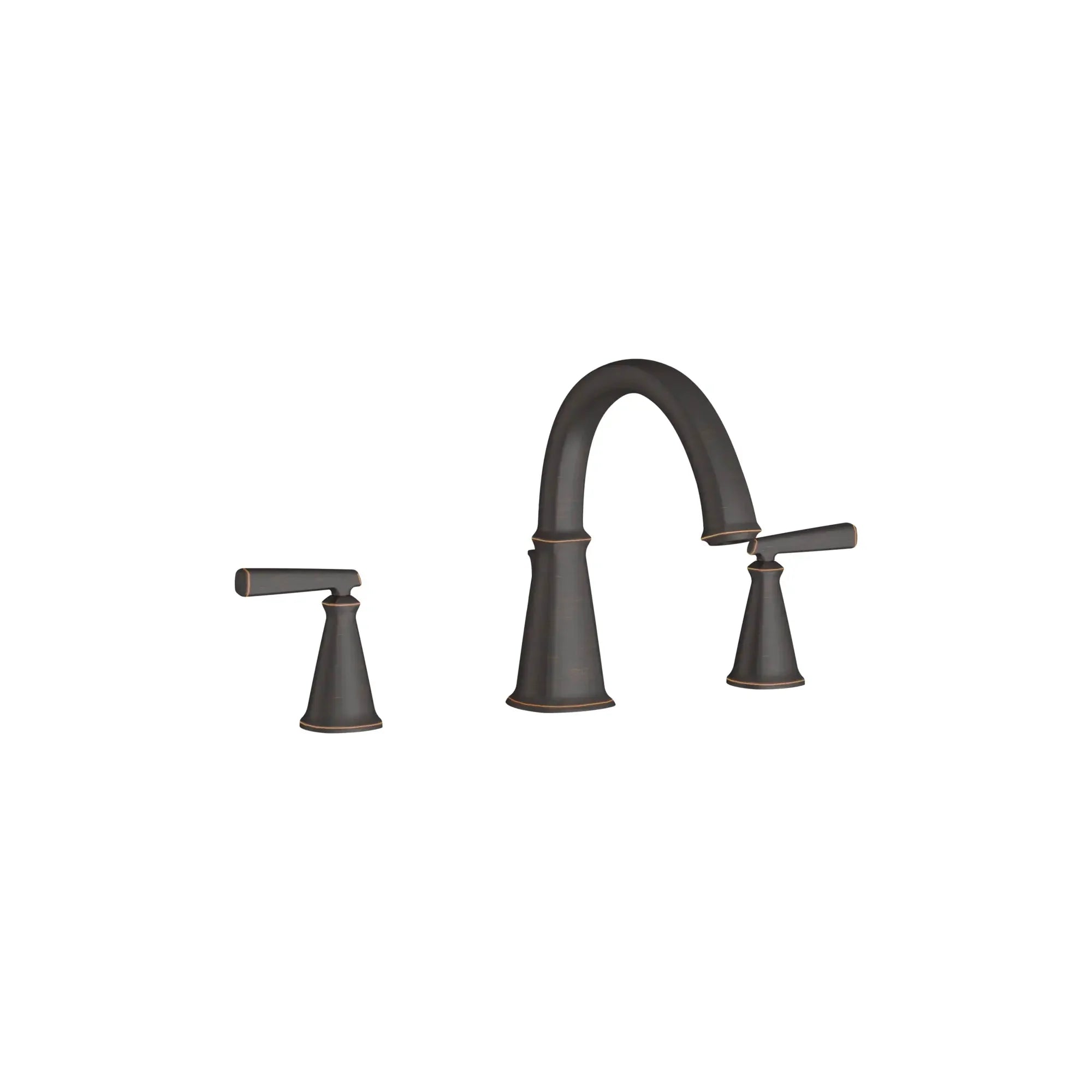 Edgemere® Bathtub Faucet with Lever Handles - Compatible with Flash® Rough In Valve - Durable Brass Construction for Bathroom & Shower Use