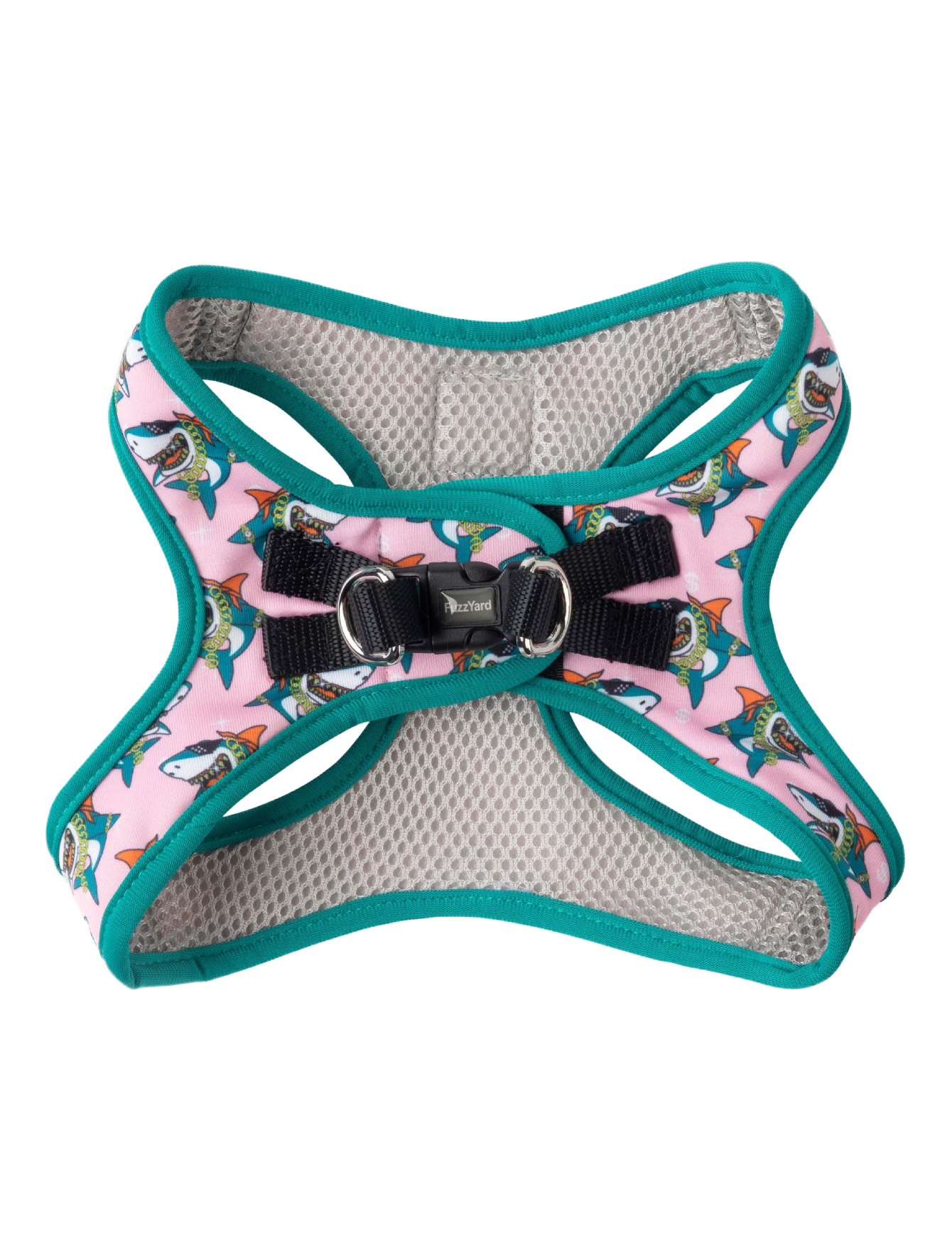 FuzzYard Step-in Dog Harness - Adjustable & Breathable Pet Vest for Small to Large Dogs (6 Sizes) - Perfect for Walking, Hiking & Outdoor Adventures