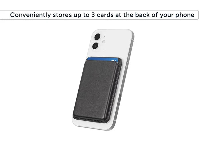 Magnetic Card Wallet Stand - Slim RFID Blocking Wallet with Money Clip for Credit Cards & Cash | Perfect for Travel, Business & Everyday Use