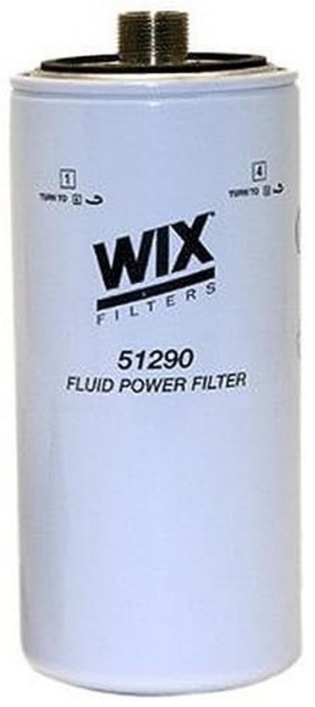 WIX Filters 51290 Heavy Duty Spin-On Transmission Filter - 1 Pack | Durable Replacement for Smooth Gear Shifting | Ideal for Trucks, SUVs & Off-Road Vehicles