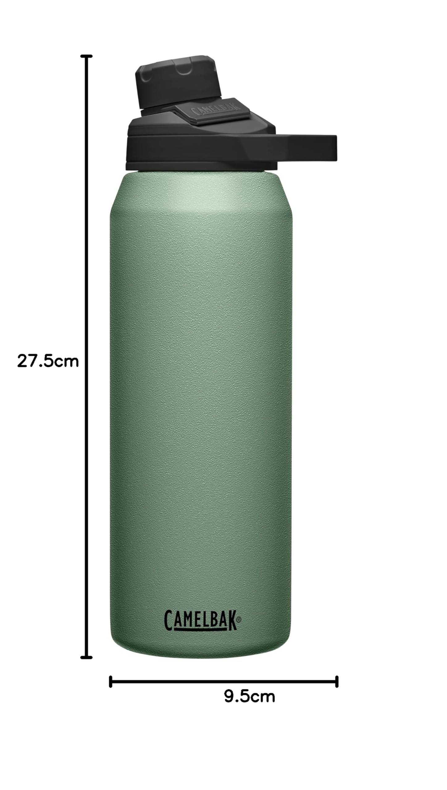 CamelBak Chute Mag 20oz Vacuum Insulated Stainless Steel Water Bottle - Leakproof, BPA-Free, Keeps Drinks Cold 24Hrs/Hot 12Hrs - Perfect for Hiking, Gym, Office & Outdoor Adventures