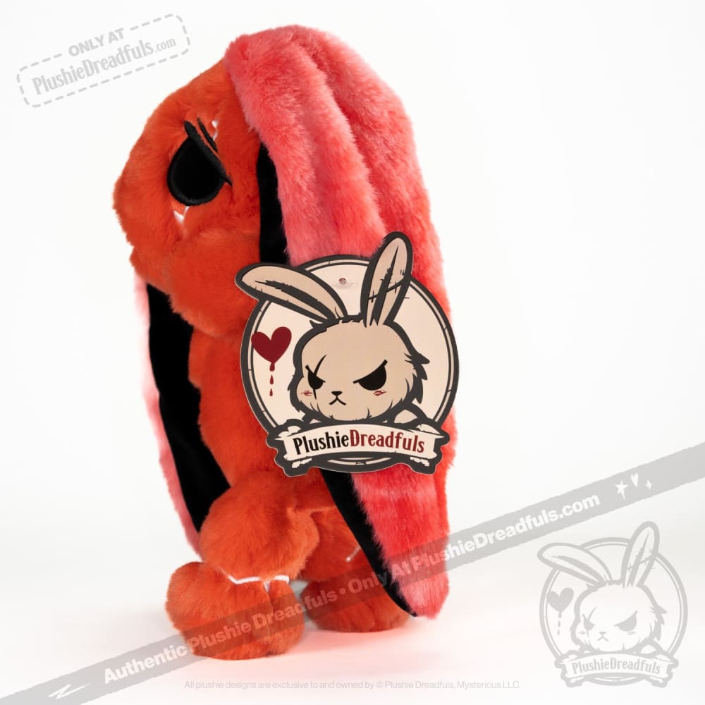 Plushie Dreadfuls Anxiety Rabbit - Soft Stuffed Animal Toy for Stress Relief & Comfort | Perfect for Anxiety Support, Therapy, and Cuddling