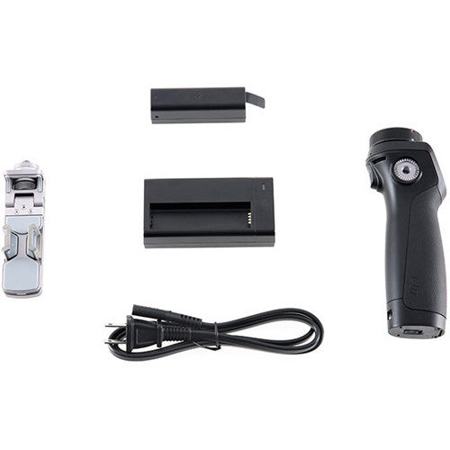 OSMO Handle Kit with Intelligent Battery, Charger & Phone Holder - Compatible with DJI Gimbals - Perfect for Vlogging, Live Streaming & Mobile Photography