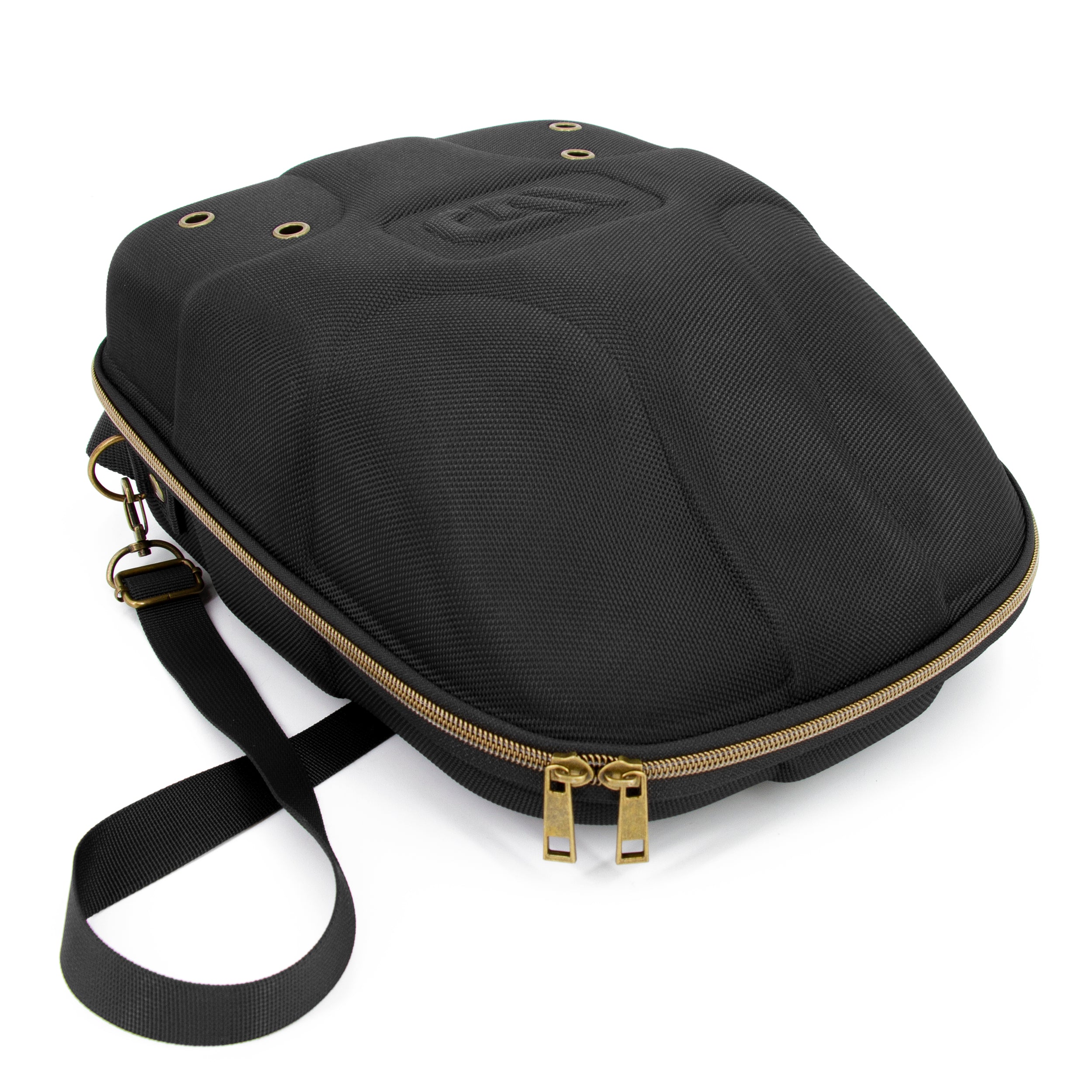 CASEMATIX Hard Shell Hat Travel Case for 6 Baseball Caps - Portable Cap Carrier with Shoulder Strap & Handle - Perfect for Airplane, Camping, and Sports Travel Accessories