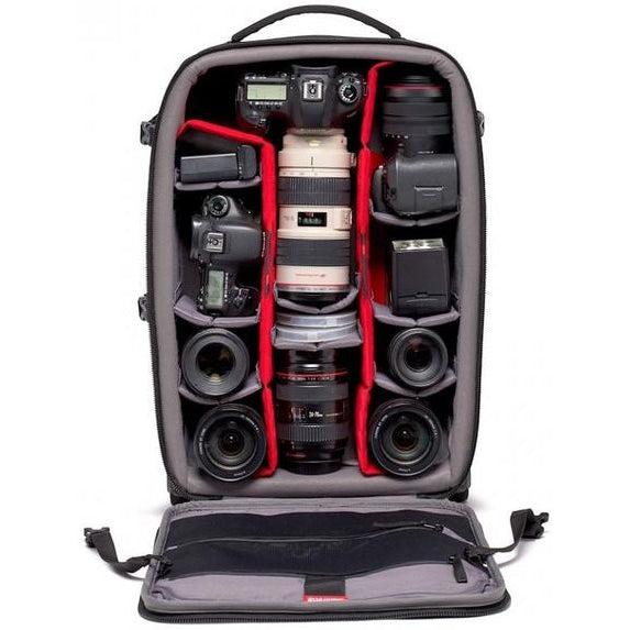 Manfrotto Advanced Rolling Bag III - Professional Camera Backpack for DSLR & Mirrorless Cameras | Durable Travel Case for Photographers & Videographers | Perfect for Air Travel, Outdoor Shoots & Studio Use