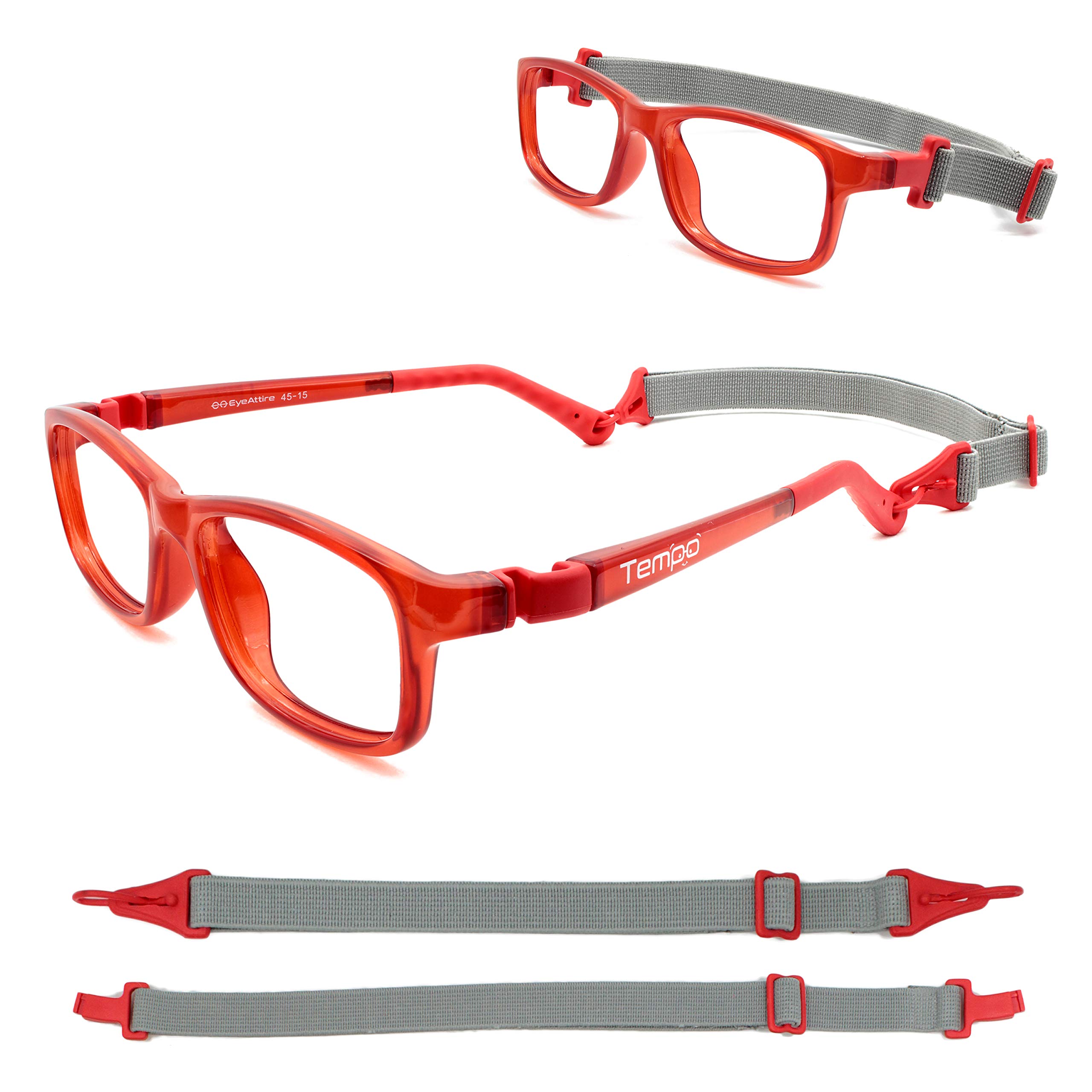 Unbreakable Kids Glasses - Flexible & Durable Children's Eyewear for Active Lifestyles - Perfect for School, Sports, and Outdoor Play - Model 3003