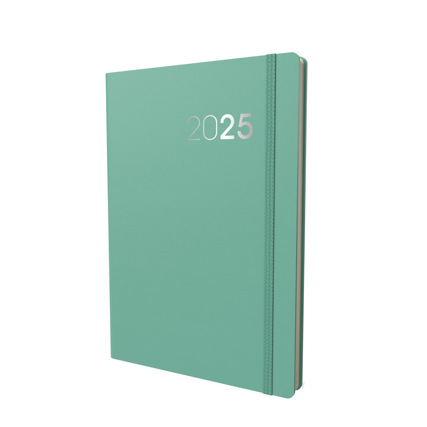 Collins Legacy 2025 Planner - A5 Weekly View Diary with Soft Touch Cover | Mint Green Professional Organizer | Perfect for Work, School & Personal Planning (CL53.61-25)