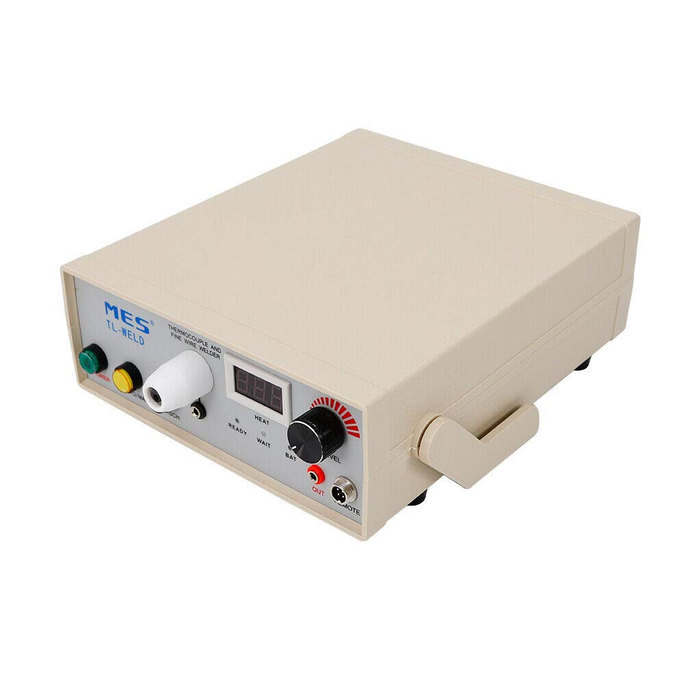 Professional TL-WELD Thermocouple Welding Machine 90-260V - Desktop Manual Pulse Spot Welder for Metal & Magnetic Materials - Perfect for Jewelry Making, Electronics Repair & Industrial Applications