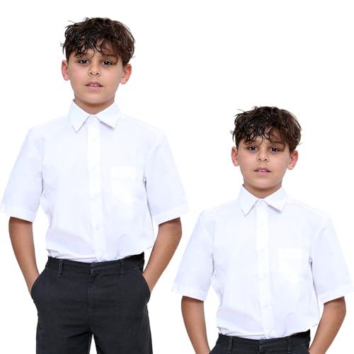 2 Pack Short Sleeve White